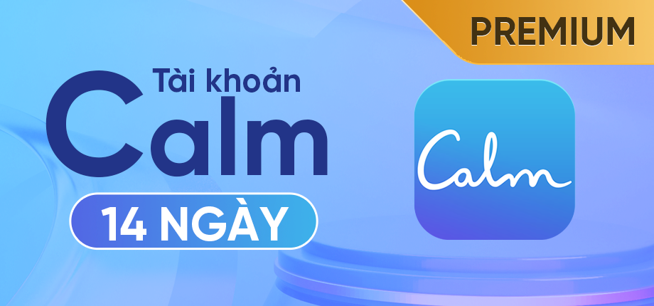 Calm Premium 14 Ngày - Tài khoản